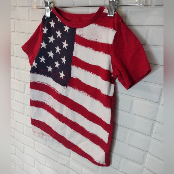 The Children's Place American Flag Fourth of July Tshirt - Picture 3 of 8